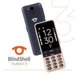 Telefonas BlindShell Classic 3 (su garso išvestimi)